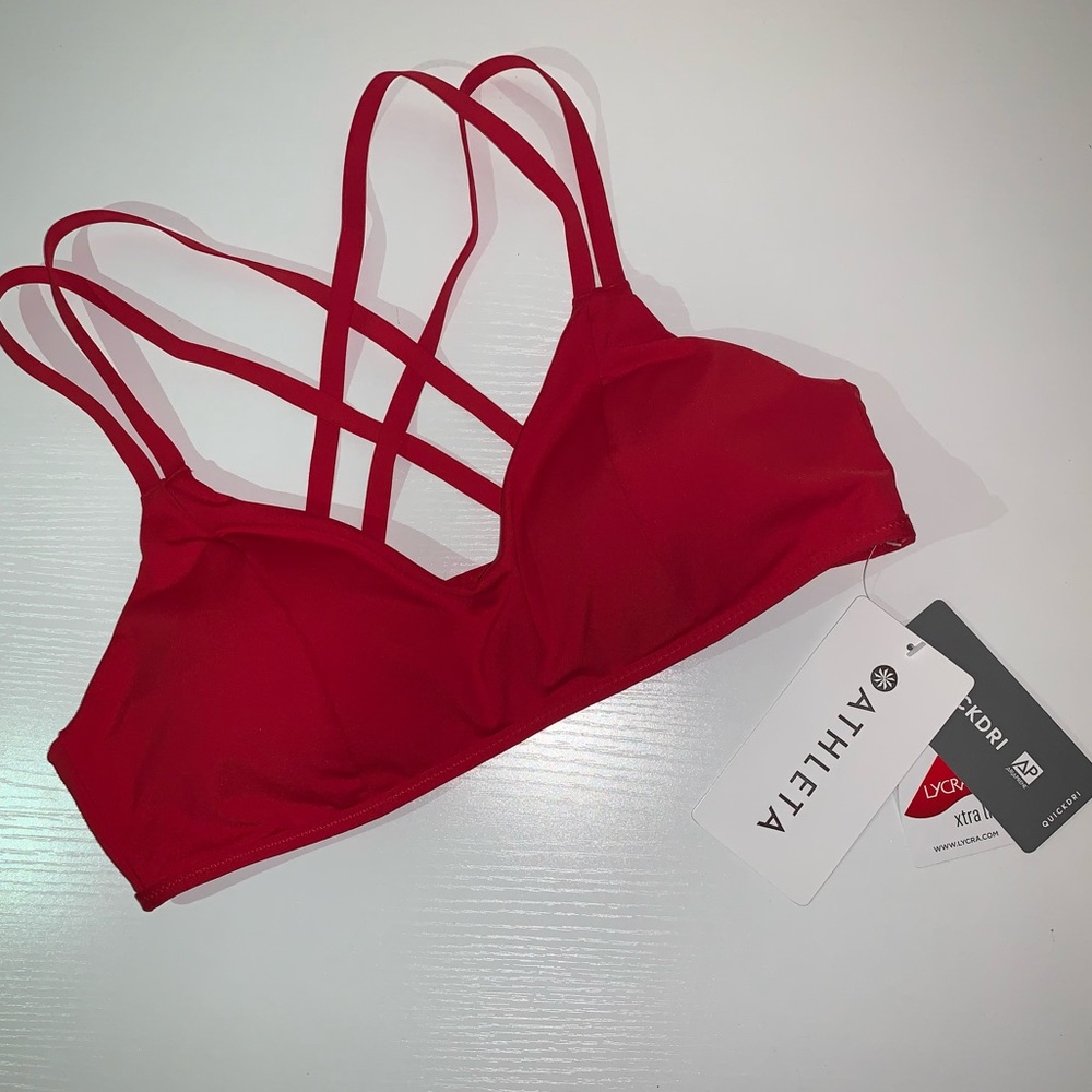 Athleta South Swell Bikini Top Medium - Picture 4 of 8